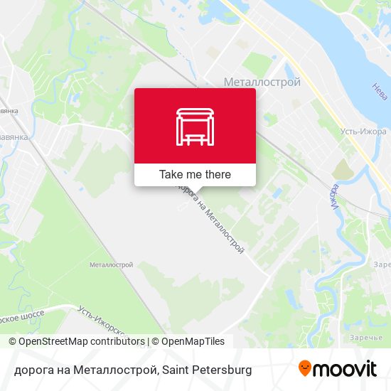 дорога на Металлострой map