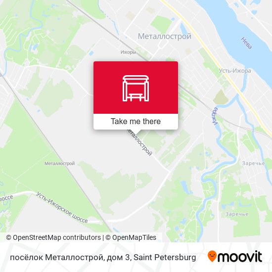 посёлок Металлострой, дом 3 map