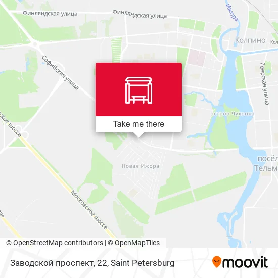 Заводской проспект, 22 map