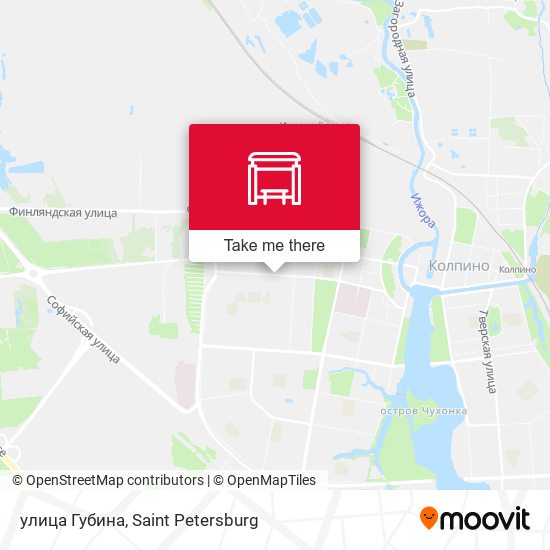 улица Губина map