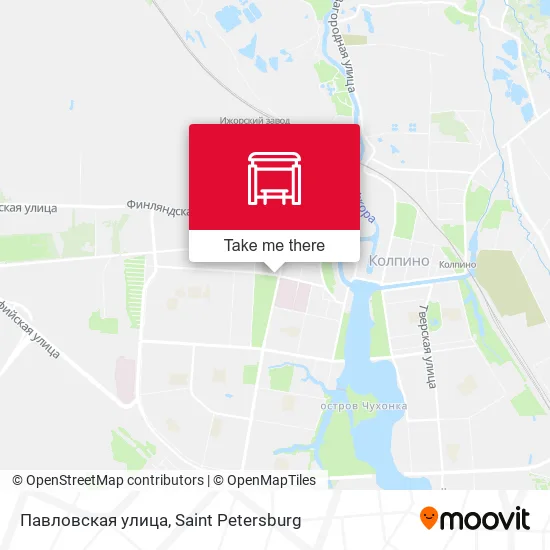 Павловская улица map