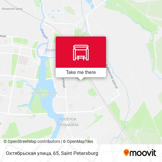 Октябрьская улица, 65 map