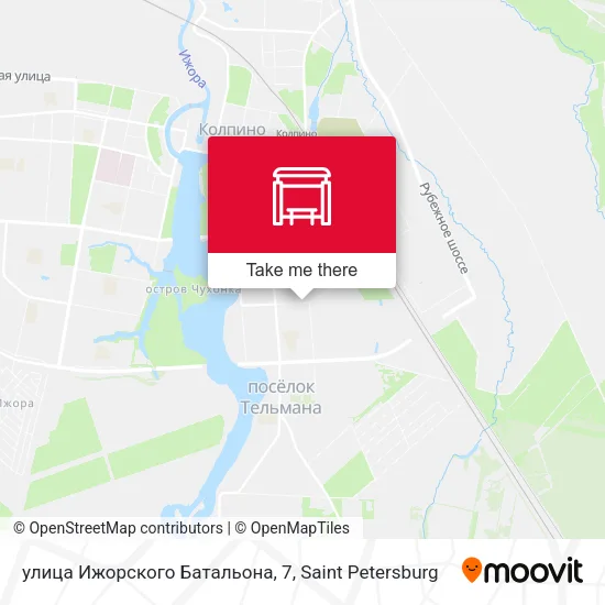 улица Ижорского Батальона, 7 map