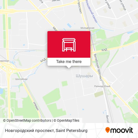 Новгородский проспект map