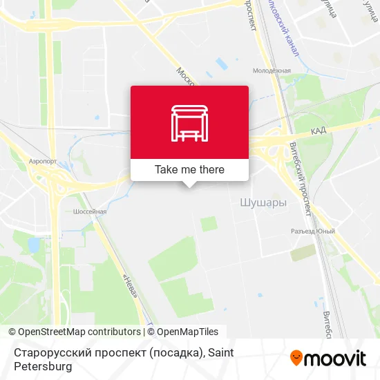 Старорусский проспект (посадка) map
