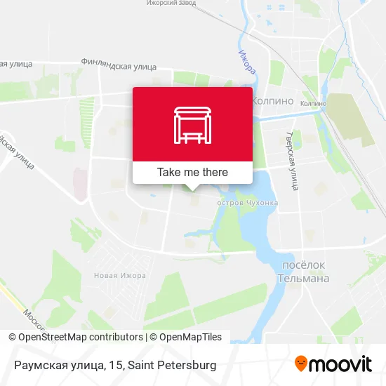 Раумская улица, 15 map