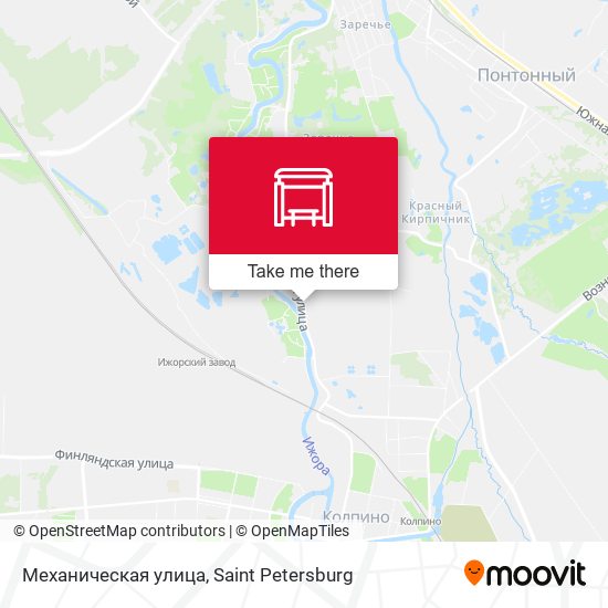 Механическая улица map