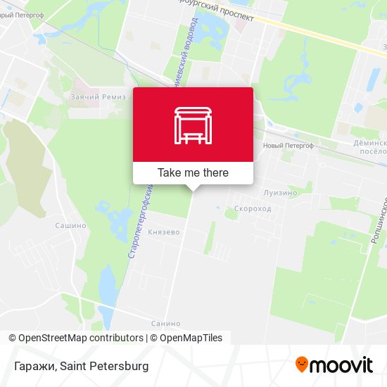 Гаражи map