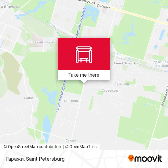 Гаражи map