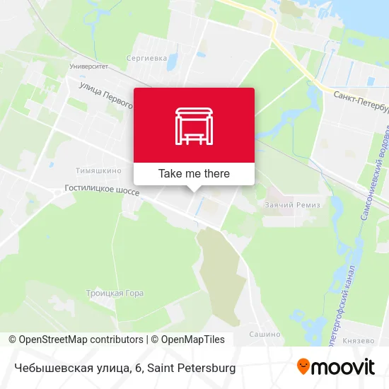 Чебышевская улица, 6 map