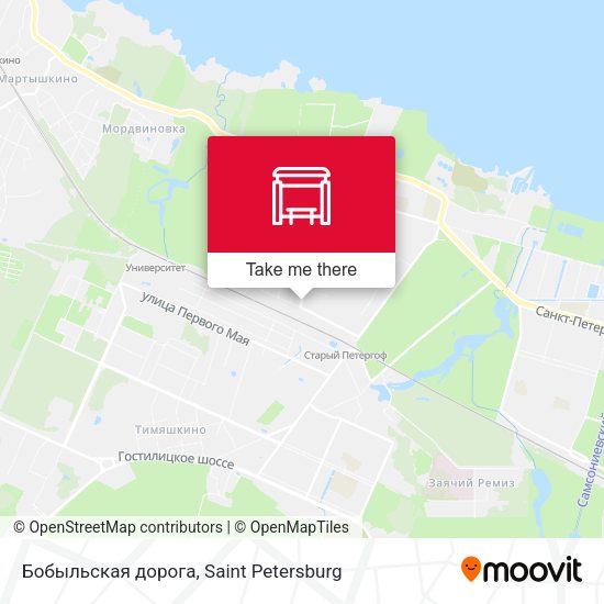 Бобыльская дорога map