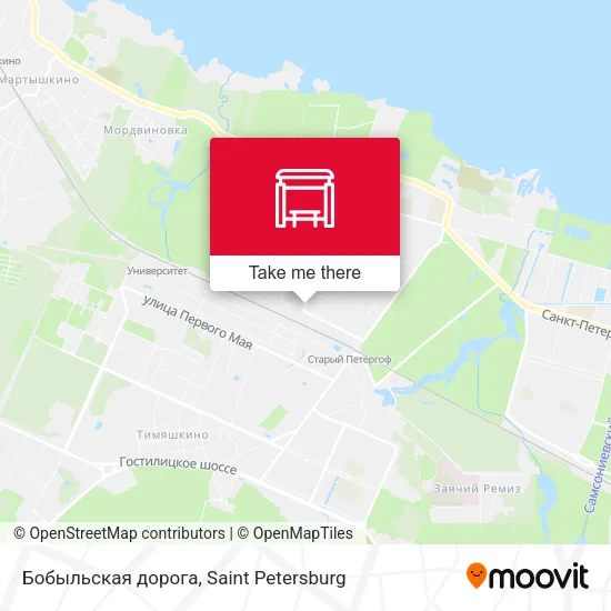 Бобыльская дорога map
