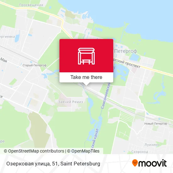 Озерковая улица, 51 map