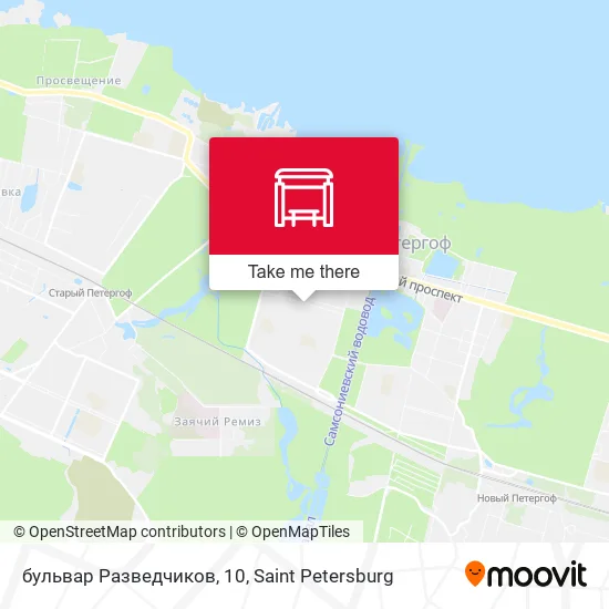 бульвар Разведчиков, 10 map