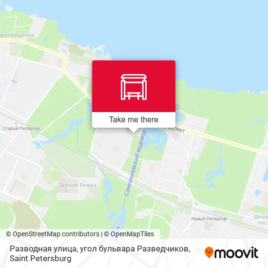 Разводная улица, угол бульвара Разведчиков map