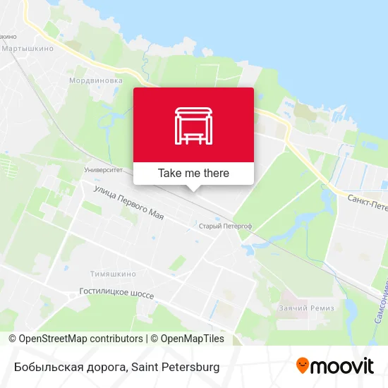 Бобыльская дорога map