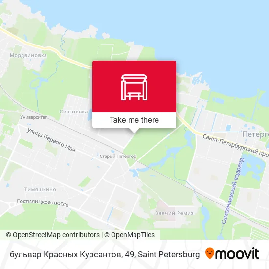 бульвар Красных Курсантов, 49 map