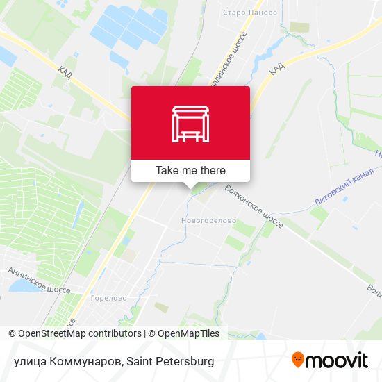 улица Коммунаров map