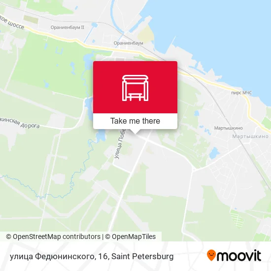 улица Федюнинского, 16 map