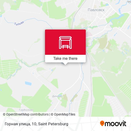 Горная улица, 10 map