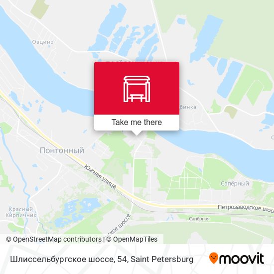 Шлиссельбургское шоссе, 54 map