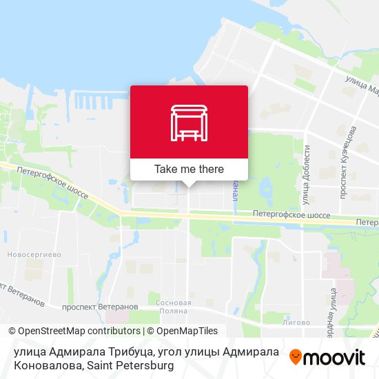 улица Адмирала Трибуца, угол улицы Адмирала Коновалова map