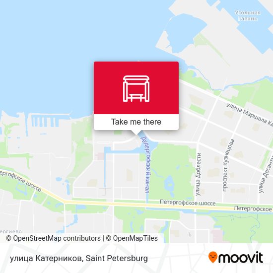 улица Катерников map