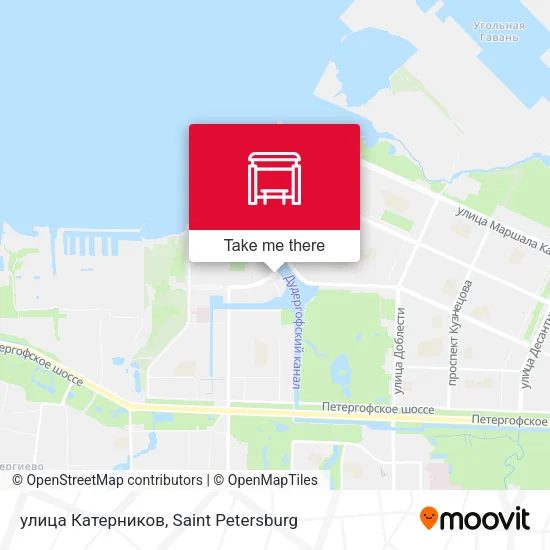улица Катерников map