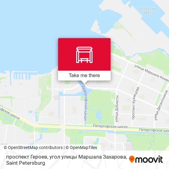 проспект Героев, угол улицы Маршала Захарова map
