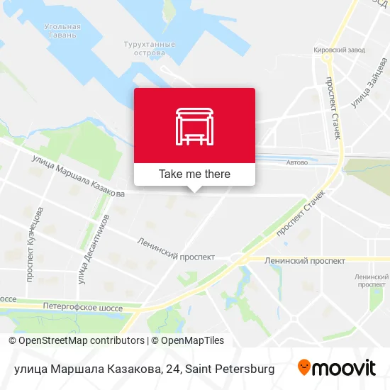 улица Маршала Казакова, 24 map