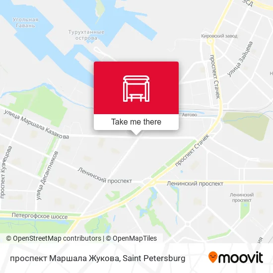 проспект Маршала Жукова map