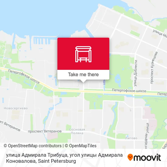 улица Адмирала Трибуца, угол улицы Адмирала Коновалова map