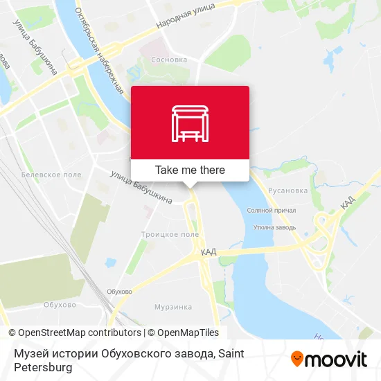 Музей истории Обуховского завода map