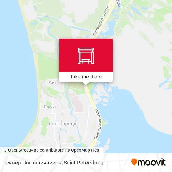 сквер Пограничников map