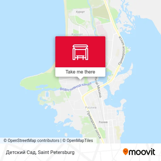 Детский Сад map