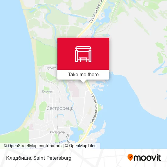 Кладбище map