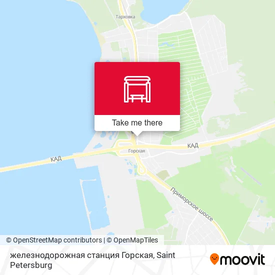 железнодорожная станция Горская map