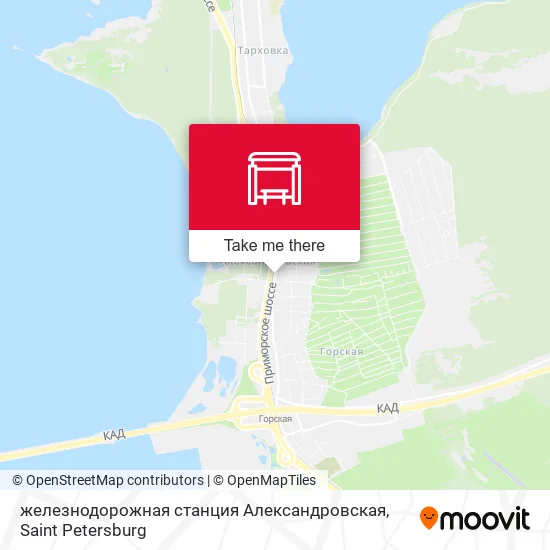 железнодорожная станция Александровская map