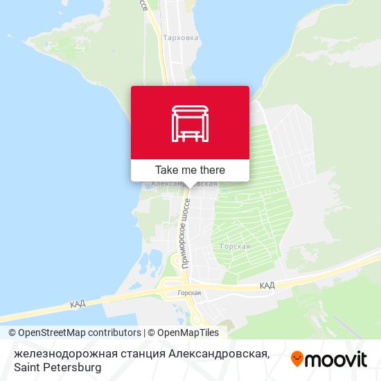 железнодорожная станция Александровская map