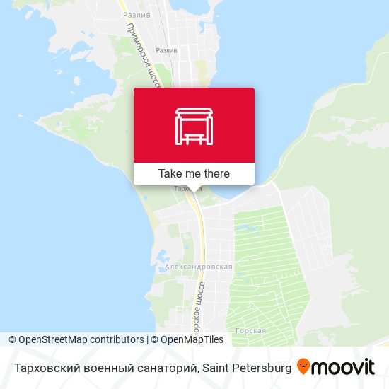Тарховский военный санаторий map