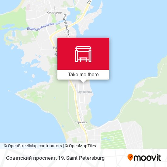 Советский проспект, 19 map