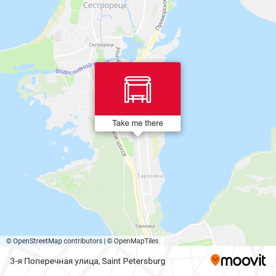 3-я Поперечная улица map