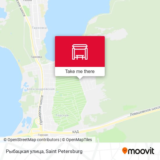 Рыбацкая улица map