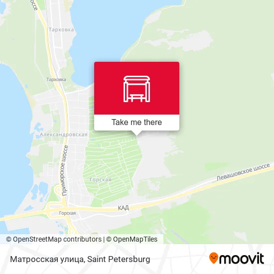 Матросская улица map