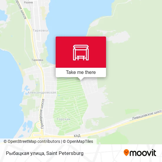 Рыбацкая улица map