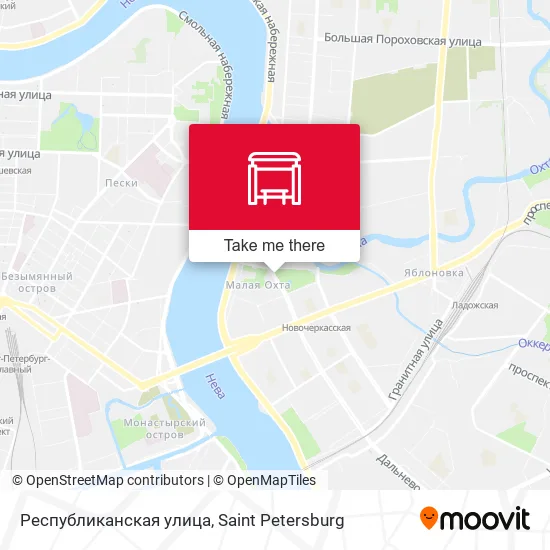 Республиканская улица map