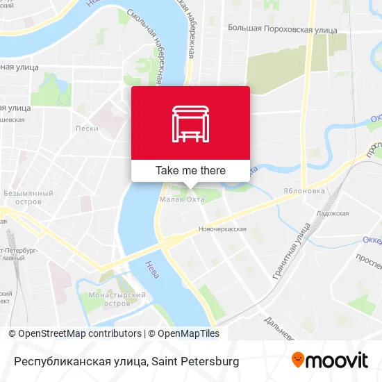 Республиканская улица map