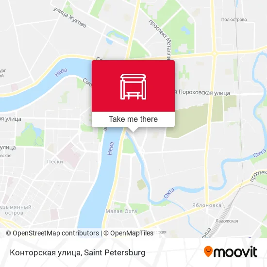 Конторская улица map
