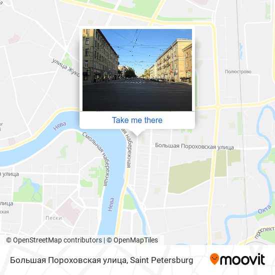 Большая Пороховская улица map