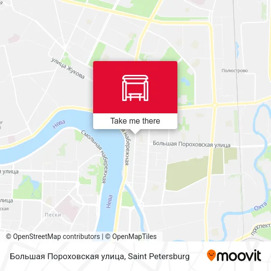 Большая Пороховская улица map